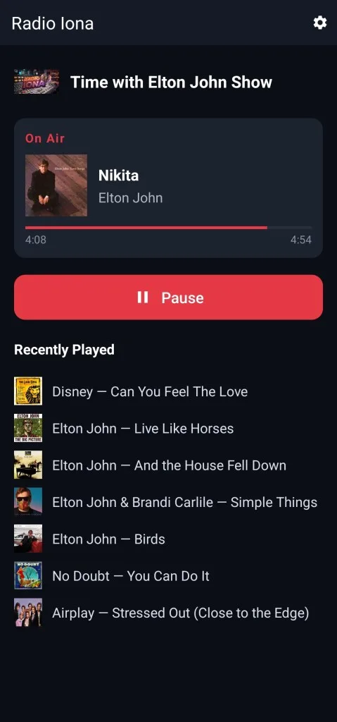 Radio Iona Android App